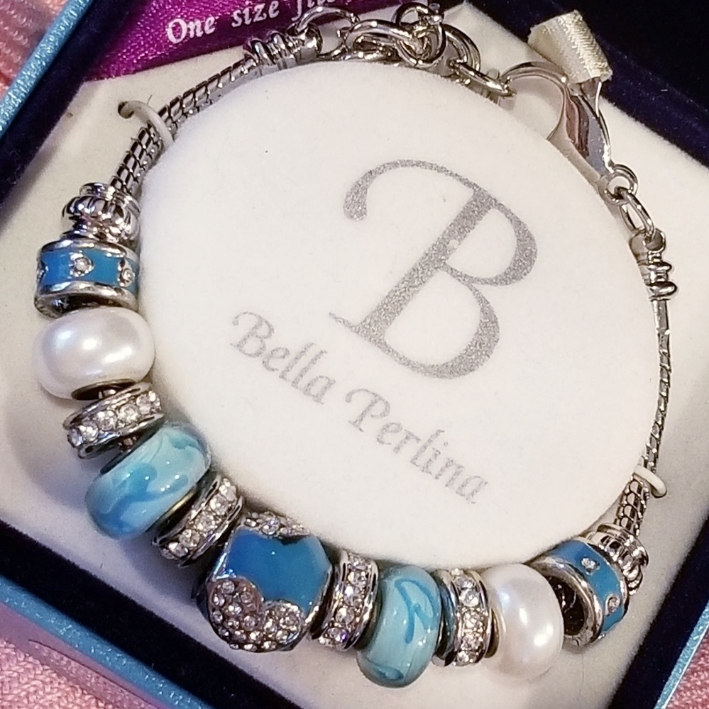 Bella Perlina Signature Charm Bracelet